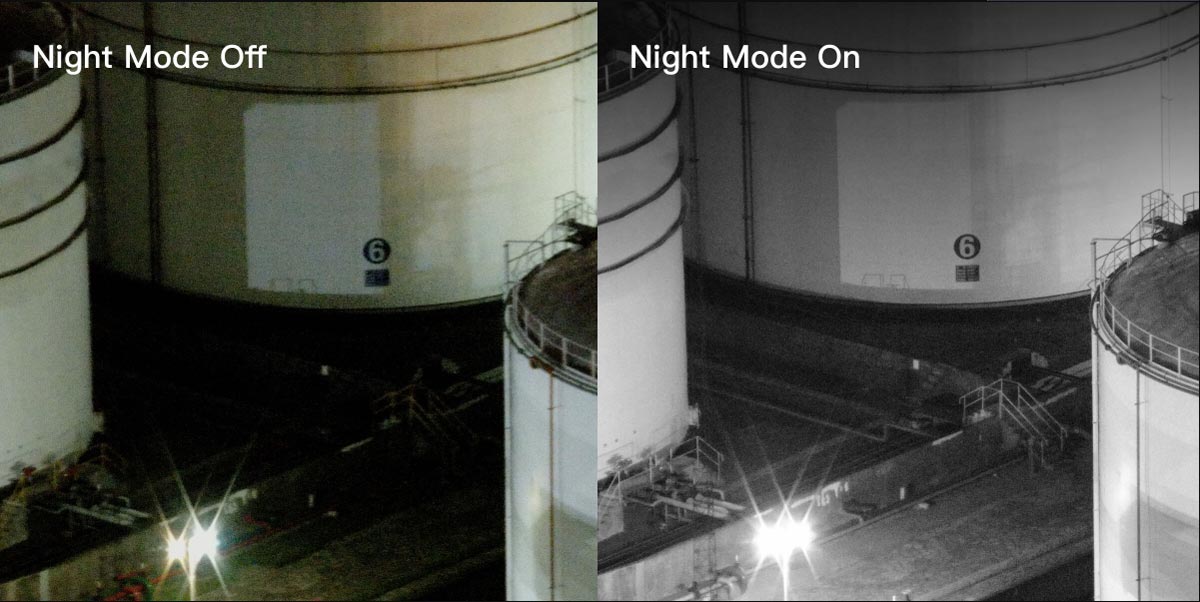 night-mode-asauas h20&h20t دوربین حرارتی Zenmuse H20T و دوربین Zenmuse H20